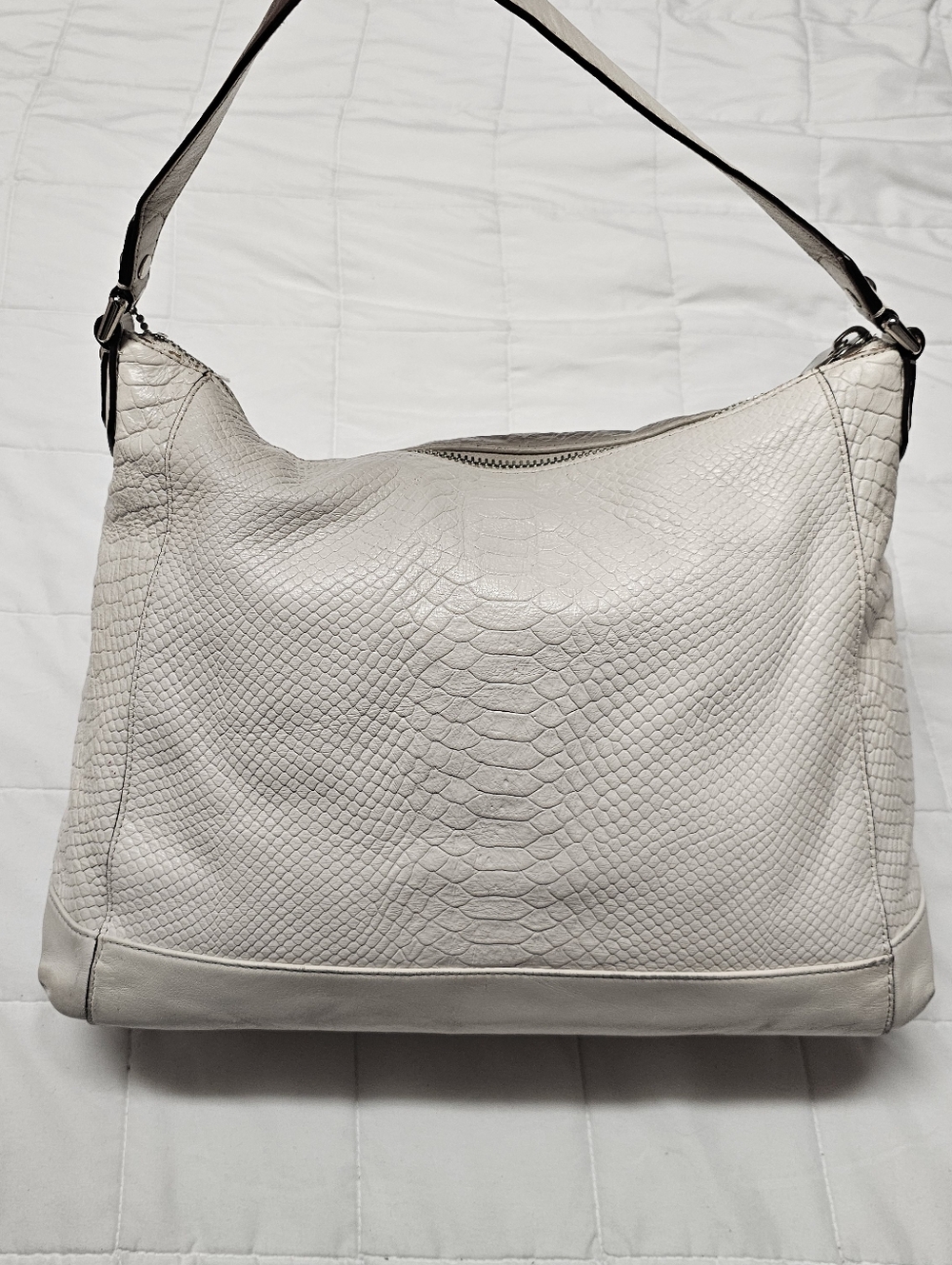 Coach Charlie Python Hobo Handbag - Picture 6 of 6